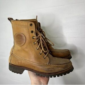 I rage hard to find very rare polo Ralph Lauren leather boots